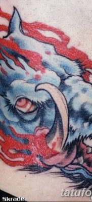 фото тату кабан от 12.02.2018 №048 — tattoo boar — tatufoto.com