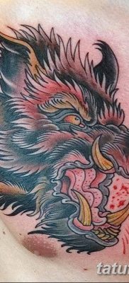 фото тату кабан от 12.02.2018 №060 — tattoo boar — tatufoto.com