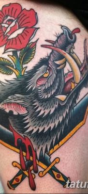 фото тату кабан от 12.02.2018 №062 — tattoo boar — tatufoto.com