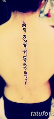 фото тату мантры от 07.02.2018 №141 — mantra tattoo — tatufoto.com