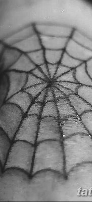 фото тату паутина на локте от 06.02.2018 №002 — tattoo spider web on elbow — tatufoto.com