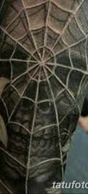 фото тату паутина на локте от 06.02.2018 №009 — tattoo spider web on elbow — tatufoto.com
