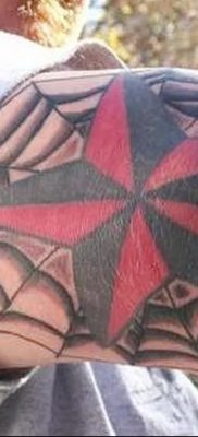 фото тату паутина на локте от 06.02.2018 №047 — tattoo spider web on elbow — tatufoto.com