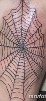 фото тату паутина на локте от 06.02.2018 №079 — tattoo spider web on elbow — tatufoto.com