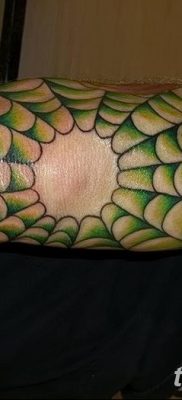 фото тату паутина на локте от 06.02.2018 №083 — tattoo spider web on elbow — tatufoto.com