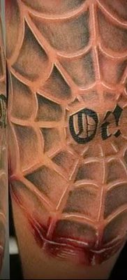 фото тату паутина на локте от 06.02.2018 №092 — tattoo spider web on elbow — tatufoto.com