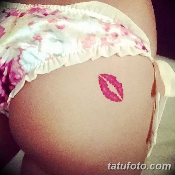 фото тату поцелуй от 21.02.2018 №005 - tattoo kiss - tatufoto.com