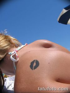 фото тату поцелуй от 21.02.2018 №028 - tattoo kiss - tatufoto.com