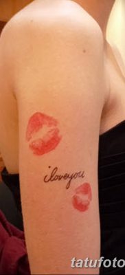фото тату поцелуй от 21.02.2018 №037 — tattoo kiss — tatufoto.com