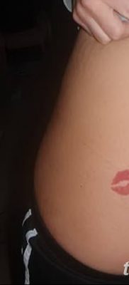фото тату поцелуй от 21.02.2018 №058 — tattoo kiss — tatufoto.com 346345