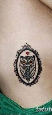 фото тату сова для девушек от 19.02.2018 №001 — owl tattoo for girls — tatufoto.com