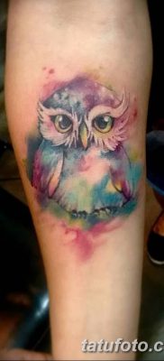 фото тату сова для девушек от 19.02.2018 №031 — owl tattoo for girls — tatufoto.com