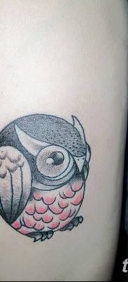 фото тату сова для девушек от 19.02.2018 №037 — owl tattoo for girls — tatufoto.com