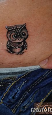 фото тату сова для девушек от 19.02.2018 №043 — owl tattoo for girls — tatufoto.com