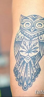 фото тату сова для девушек от 19.02.2018 №057 — owl tattoo for girls — tatufoto.com