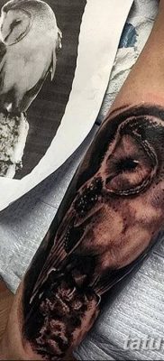 фото тату сова для девушек от 19.02.2018 №070 — owl tattoo for girls — tatufoto.com