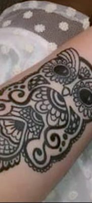 фото тату сова для девушек от 19.02.2018 №074 — owl tattoo for girls — tatufoto.com