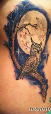 фото тату сова для девушек от 19.02.2018 №078 — owl tattoo for girls — tatufoto.com