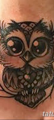 фото тату сова для девушек от 19.02.2018 №080 — owl tattoo for girls — tatufoto.com