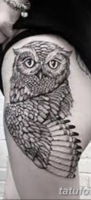 фото тату сова для девушек от 19.02.2018 №089 — owl tattoo for girls — tatufoto.com