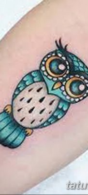 фото тату сова для девушек от 19.02.2018 №095 — owl tattoo for girls — tatufoto.com