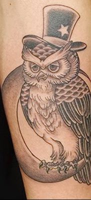 фото тату сова для девушек от 19.02.2018 №098 — owl tattoo for girls — tatufoto.com