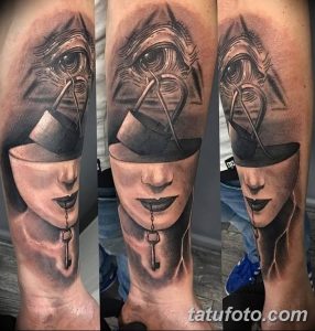 фото тату сюрреализм от 10.02.2018 №013 - Tattoo ornamental - tatufoto.com