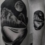 фото тату сюрреализм от 10.02.2018 №069 - Tattoo ornamental - tatufoto.com
