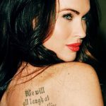 фото Тату Меган Фокс от 16.03.2018 №063 - Megan Fox Tattoo - tatufoto.com