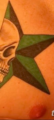 фото тату Пятиконечная звезда от 23.03.2018 №012 — tattoo Five-pointed star — tatufoto.com