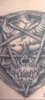 фото тату Пятиконечная звезда от 23.03.2018 №015 — tattoo Five-pointed star — tatufoto.com