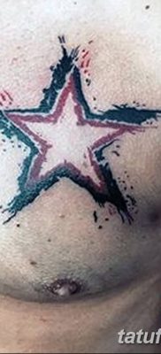 фото тату Пятиконечная звезда от 23.03.2018 №023 — tattoo Five-pointed star — tatufoto.com