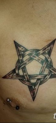 фото тату Пятиконечная звезда от 23.03.2018 №029 — tattoo Five-pointed star — tatufoto.com