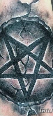 фото тату Пятиконечная звезда от 23.03.2018 №030 — tattoo Five-pointed star — tatufoto.com