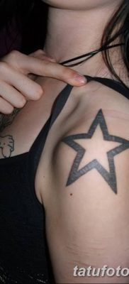 фото тату Пятиконечная звезда от 23.03.2018 №059 — tattoo Five-pointed star — tatufoto.com