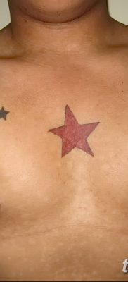 фото тату Пятиконечная звезда от 23.03.2018 №076 — tattoo Five-pointed star — tatufoto.com
