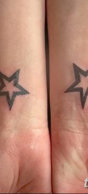 фото тату Пятиконечная звезда от 23.03.2018 №078 — tattoo Five-pointed star — tatufoto.com