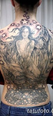 фото тату ангел с крыльями от 07.03.2018 №002 — angel tattoo with wings — tatufoto.com
