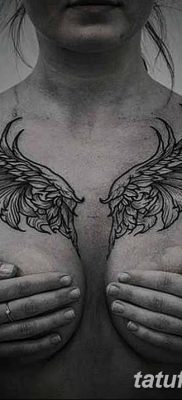 фото тату ангел с крыльями от 07.03.2018 №004 — angel tattoo with wings — tatufoto.com