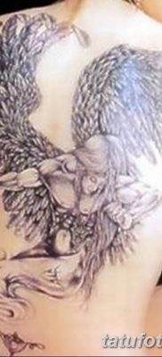 фото тату ангел с крыльями от 07.03.2018 №020 — angel tattoo with wings — tatufoto.com