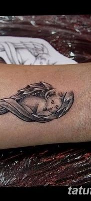 фото тату ангел с крыльями от 07.03.2018 №024 — angel tattoo with wings — tatufoto.com