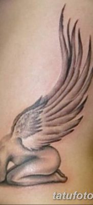 фото тату ангел с крыльями от 07.03.2018 №029 — angel tattoo with wings — tatufoto.com