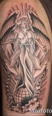 фото тату ангел с крыльями от 07.03.2018 №048 — angel tattoo with wings — tatufoto.com