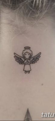 фото тату ангел с крыльями от 07.03.2018 №059 — angel tattoo with wings — tatufoto.com