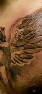 фото тату ангел с крыльями от 07.03.2018 №064 — angel tattoo with wings — tatufoto.com