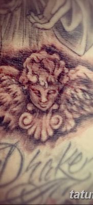 фото тату ангел с крыльями от 07.03.2018 №069 — angel tattoo with wings — tatufoto.com