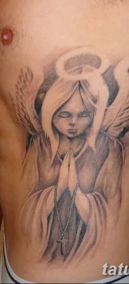 фото тату ангел с крыльями от 07.03.2018 №071 — angel tattoo with wings — tatufoto.com