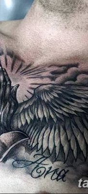 фото тату ангел с крыльями от 07.03.2018 №084 — angel tattoo with wings — tatufoto.com