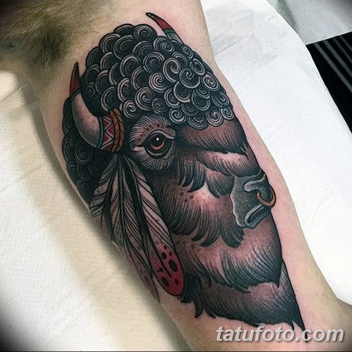 Значение татуировок. фото тату буйвол от 16.04.2018 № 104 - Buffalo Tattoo ...