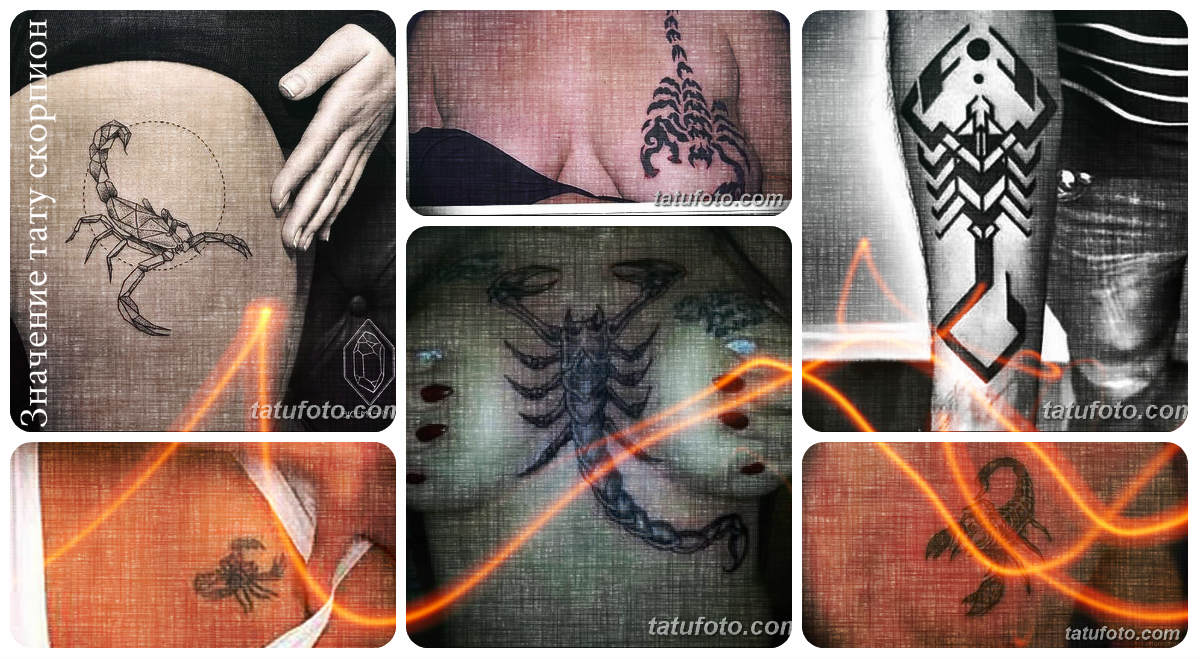 Значение татуировки скорпион - каталог рисунков татуировки и фото